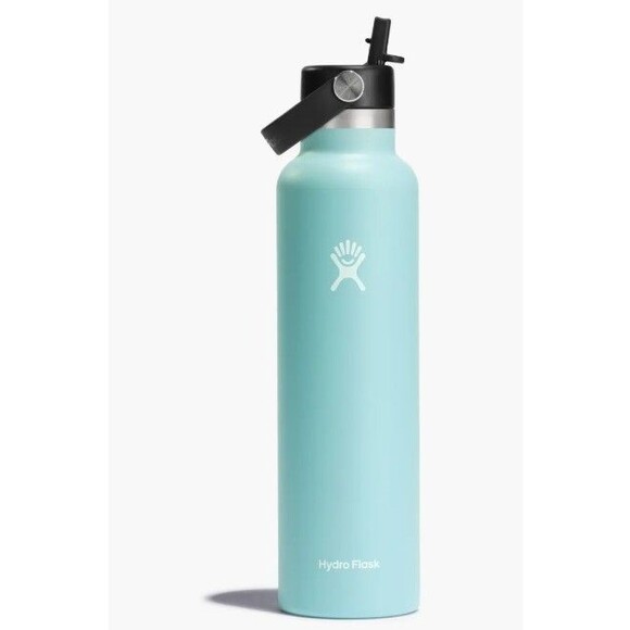 Hydro Flask Wide Mouth With Flex Straw Cap Color Dew New In Box 24 oz. - Picture 1 of 1